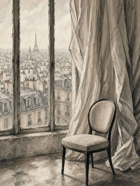 Elite Model Management Paris atelier illustration — historic fashion model agency