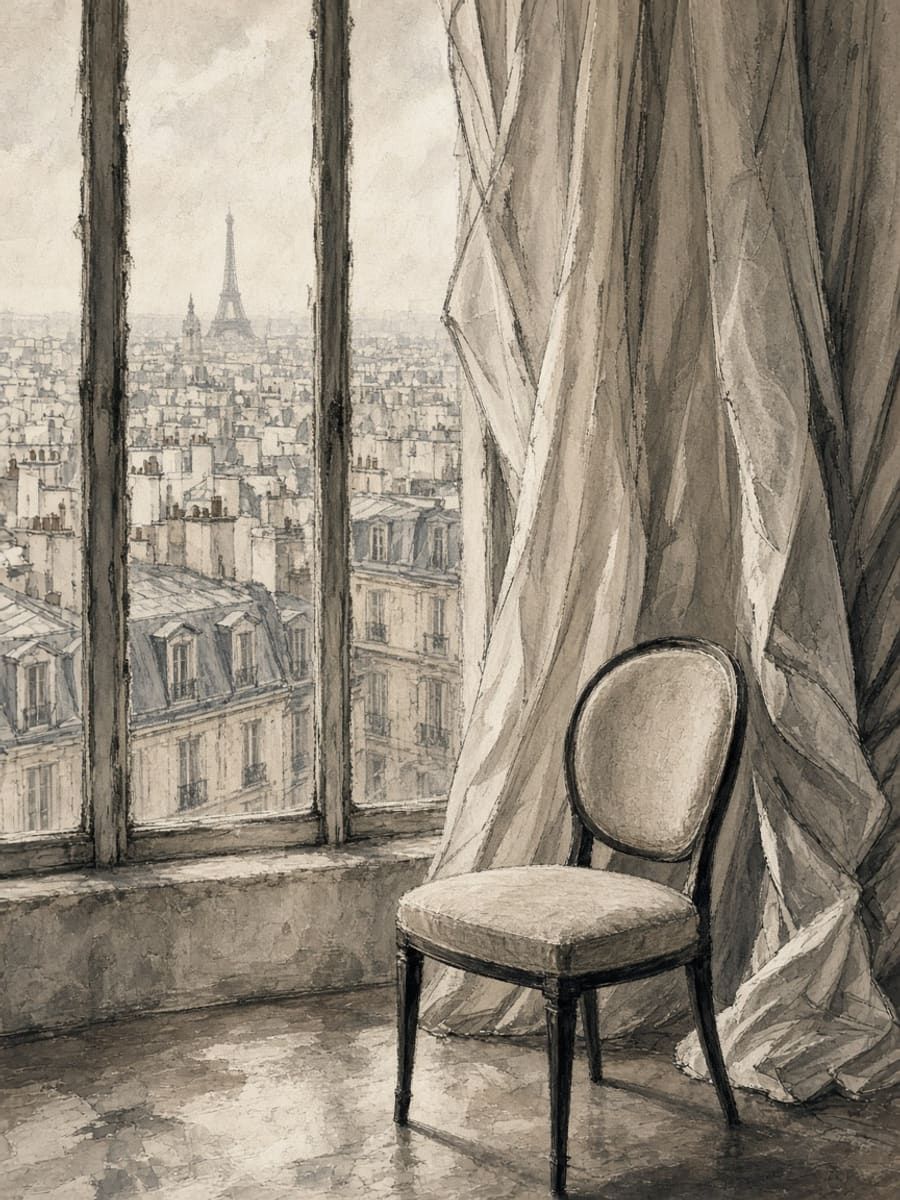 Elite Model Management Paris atelier illustration — historic fashion model agency