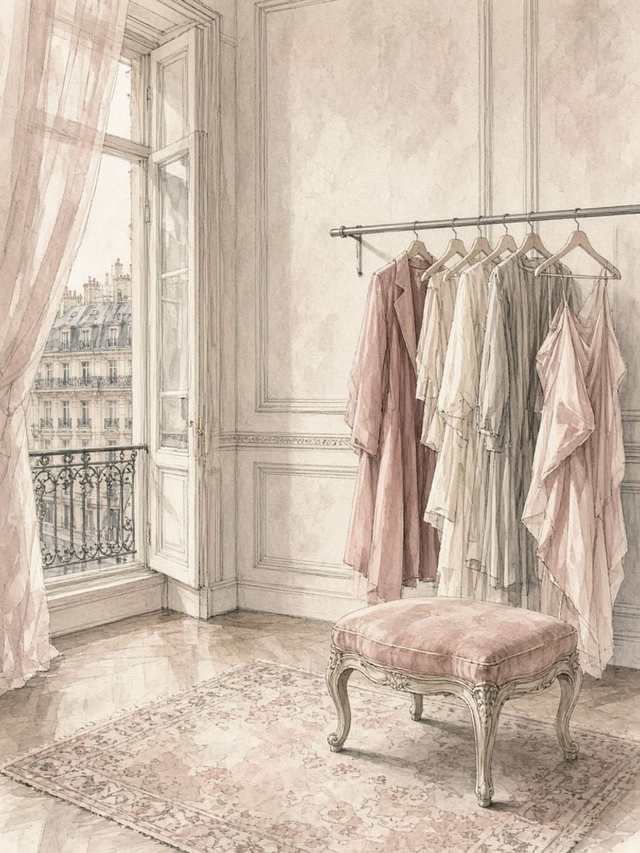 Karin Models Paris casting salon illustration — French fashion model agency