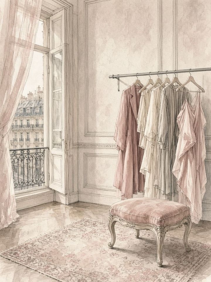 Karin Models Paris casting salon illustration — French fashion model agency