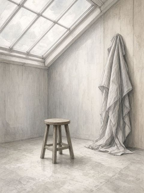 Premium Models Paris new-face casting room illustration — editorial model agency