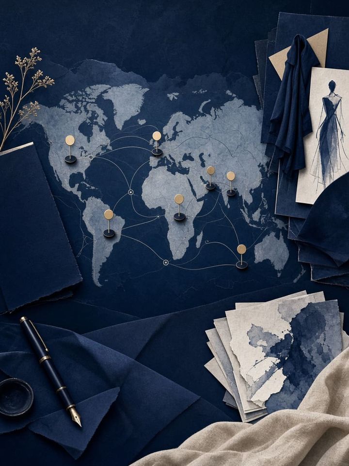 Select Model Management London global network desk illustration — international casting