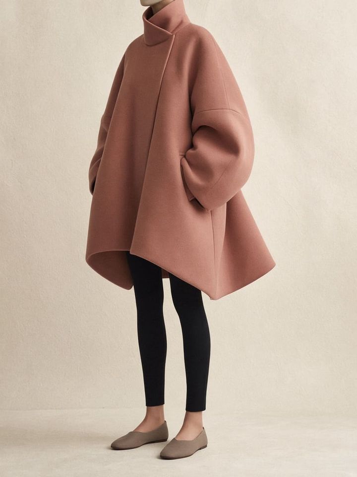 Illustration: one bold jacket with muted base layers