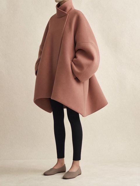 Illustration: one bold jacket with muted base layers