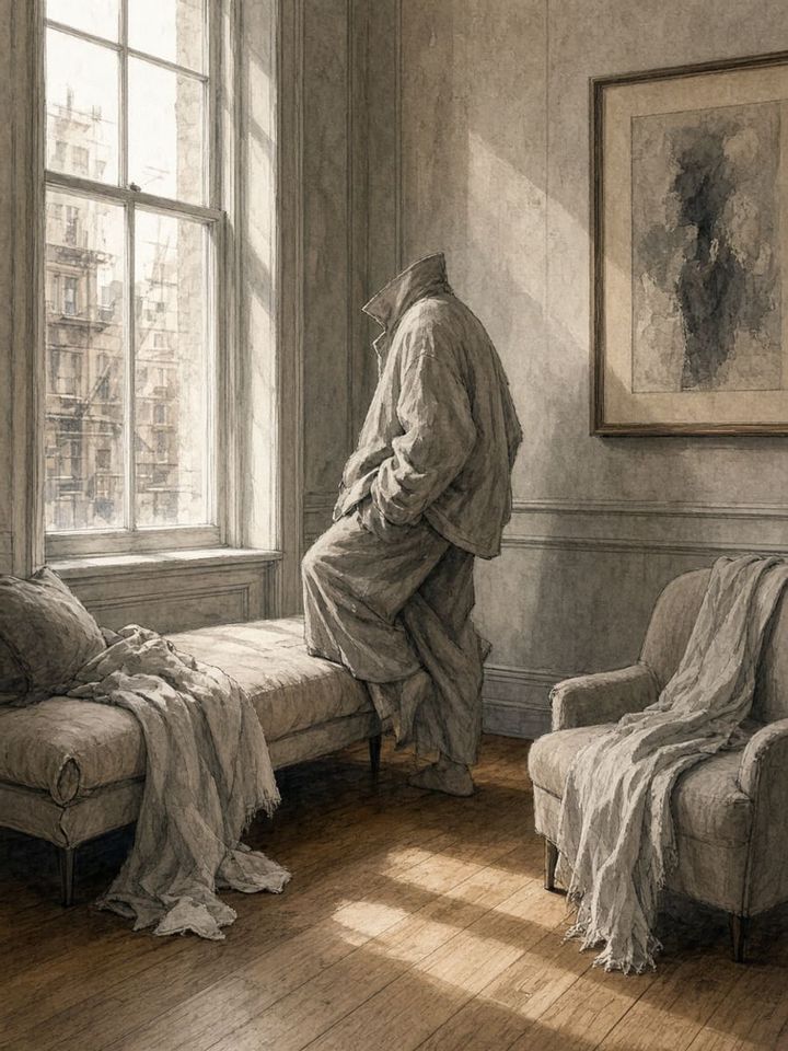 The Society Management New York townhouse casting illustration — editorial model agency
