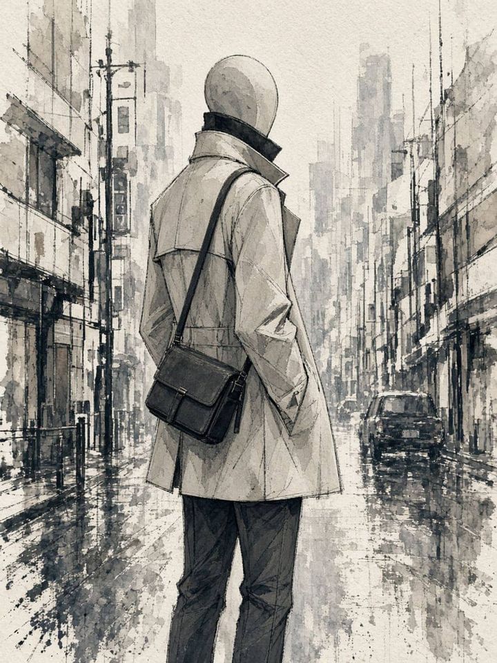 东京利落穿搭公式示意——精确比例安静城市制服感